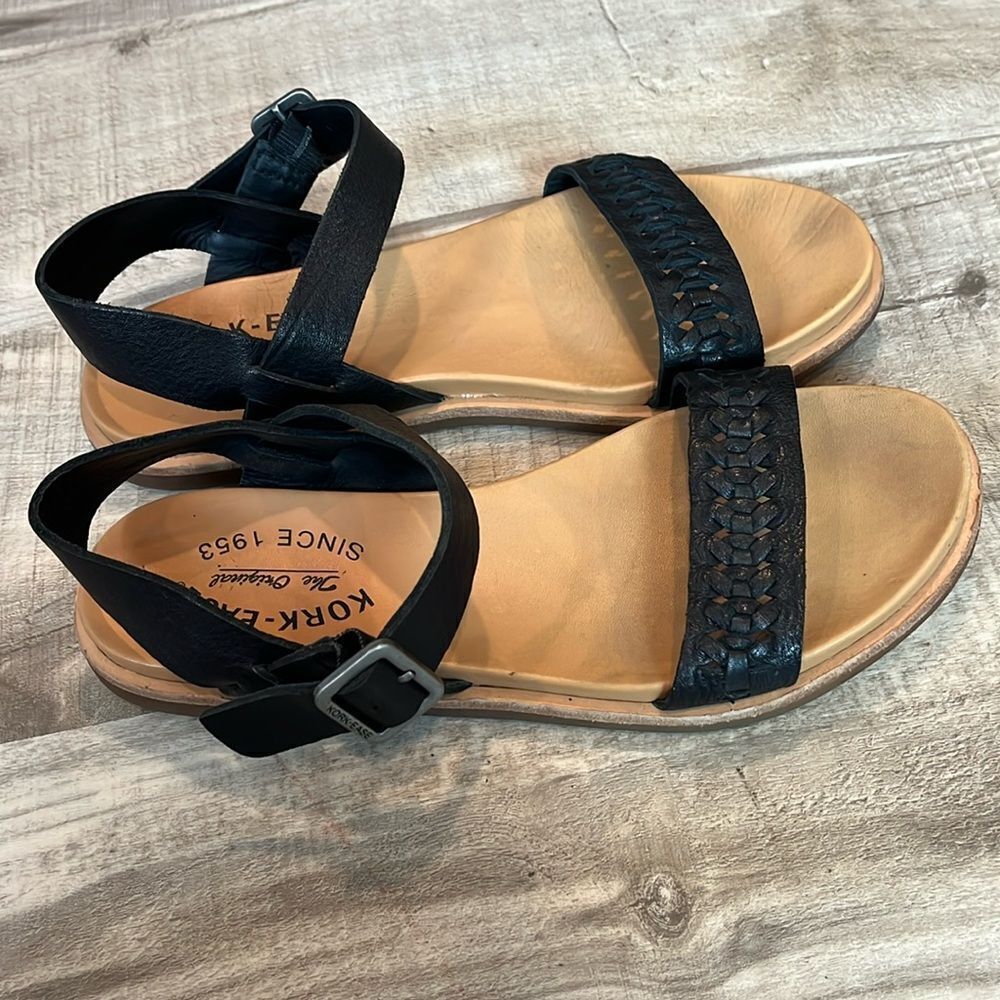 Kork-Ease leather ankle strap sandals size 6 - Picture 3 of 7